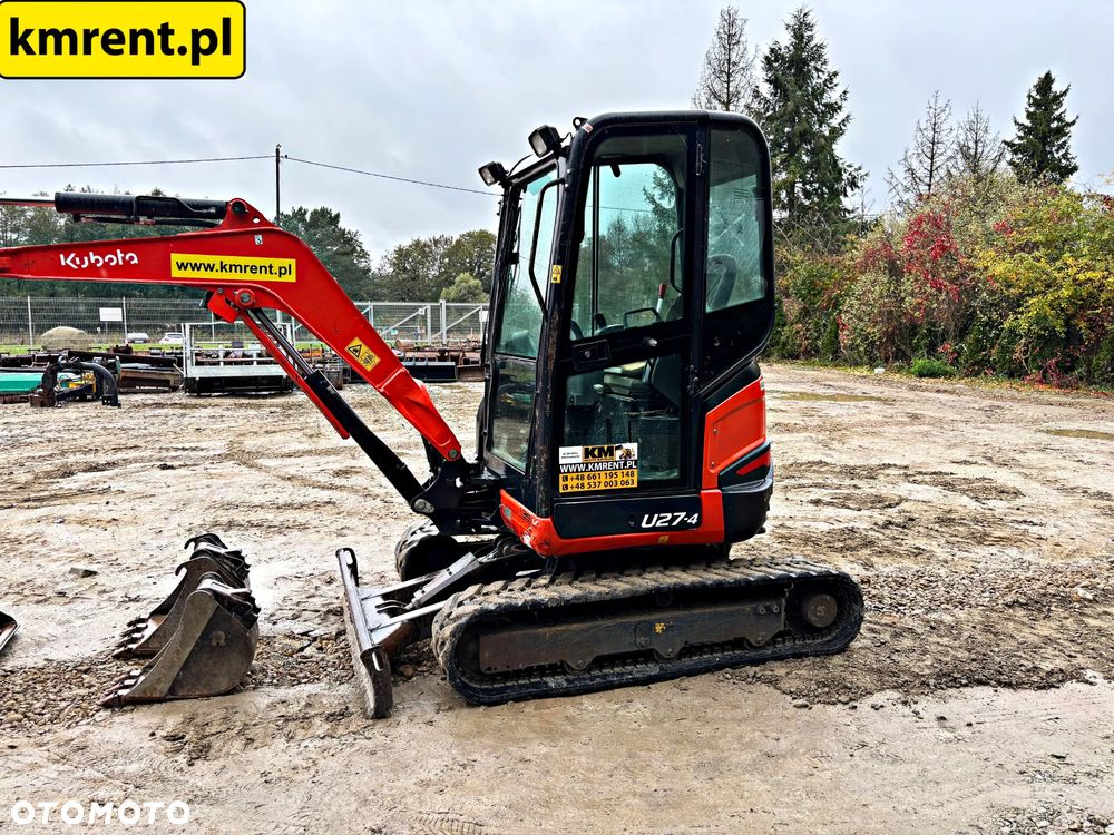 Kubota U27-4 MINI-KOPARKA 2019R. | JCB 8025 8030 CAT 302.5 302.4 303 KUBOTA U 27 - 20