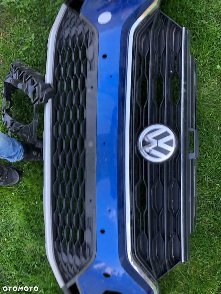 VW T-RoC 2GA zderzak kratki spoiler grill - 7