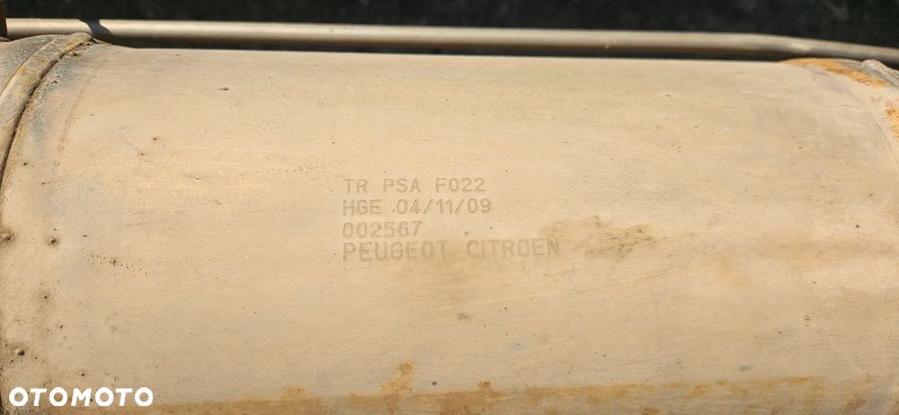Filtr FAP DPF F022 katalizator K568 Citroen C5 III X7 Peugeot 2.0 HDI 163 - 3