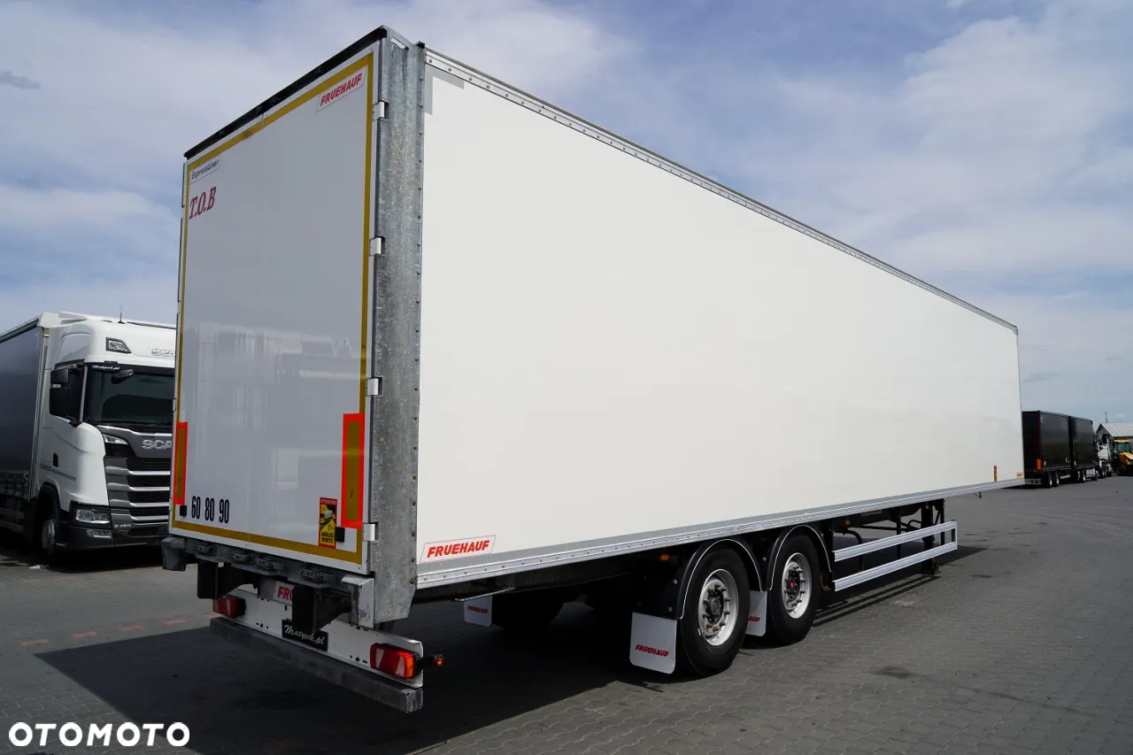 Fruehauf KONTENER / KOFFER / OSIE SAF / 2 OSIE   / MOCNA PODŁOGA: SZYNA DESKA - 5