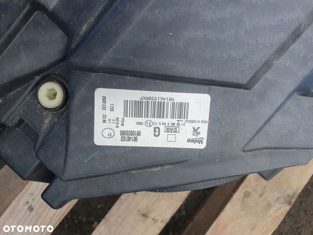 PEUGEOT RIFTER MASKA ZDERZAK 2X LAMPA 2X BŁOTNIK KCA - 6