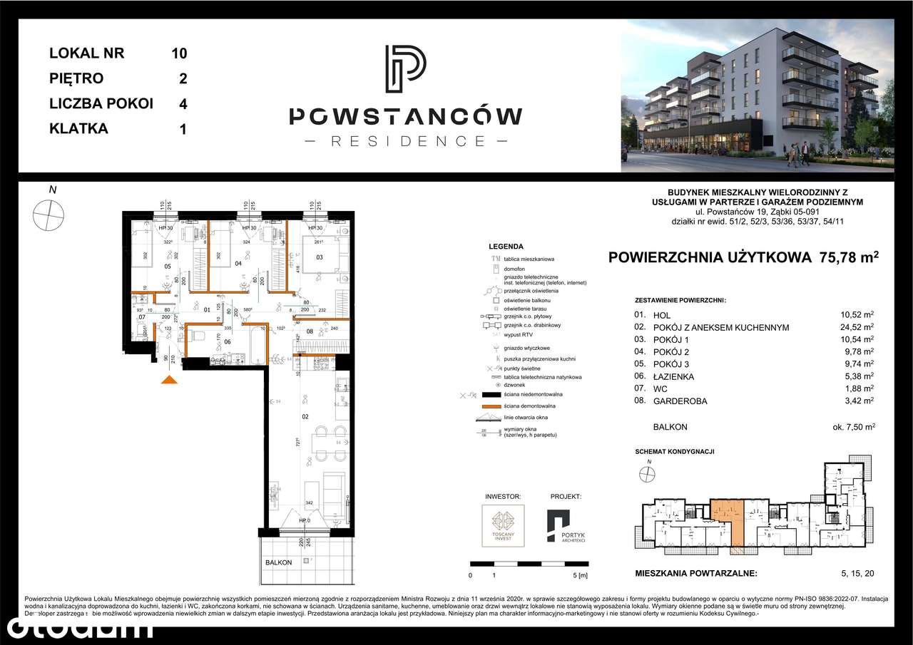 Mieszkanie w nowej inwestycji - centrum Ząbek – M10