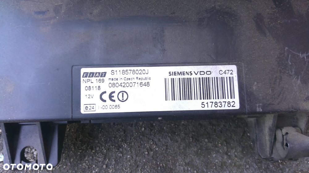 FIAT PANDA II 1.1 IMMO ZESTAW STARTOWY - 4