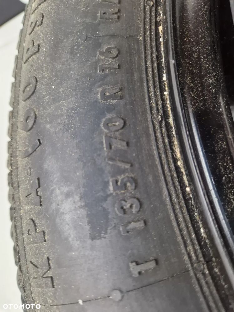 Koło zapasowe dojazdowe lewarek klucz zestaw w koło Fiat Tipo II 5x98 - 3