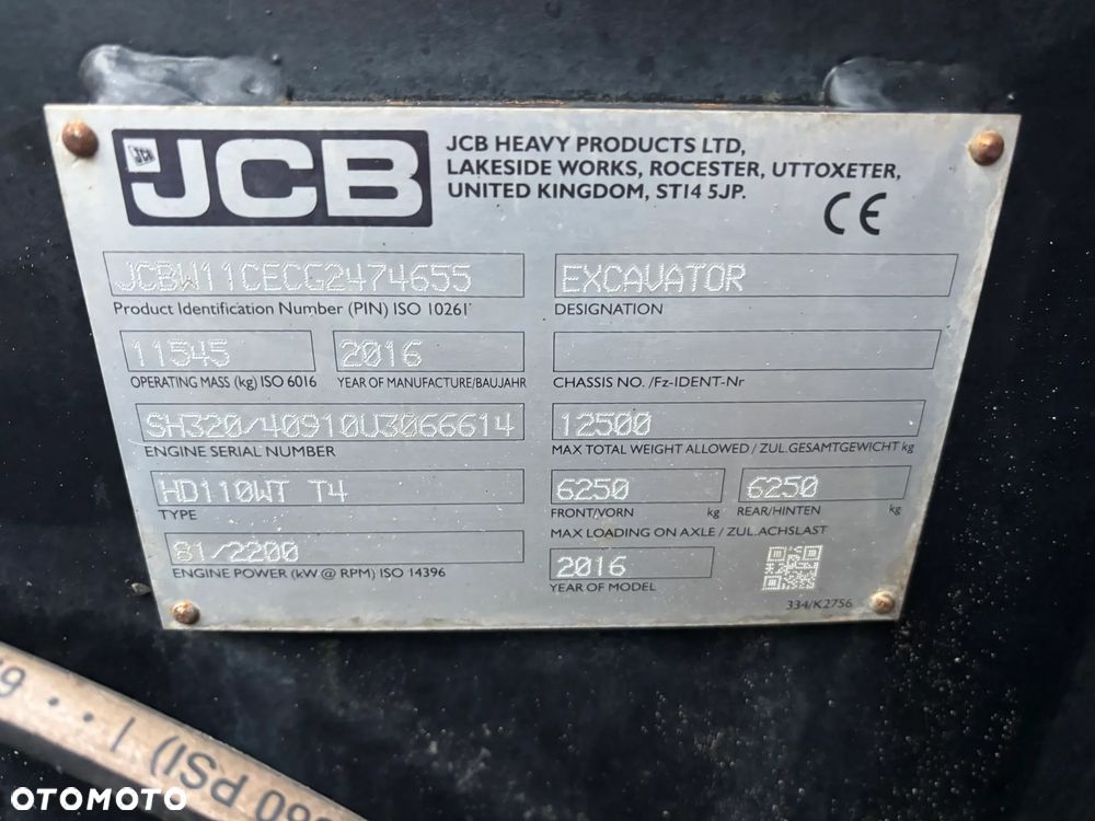 JCB HD110WT - 5