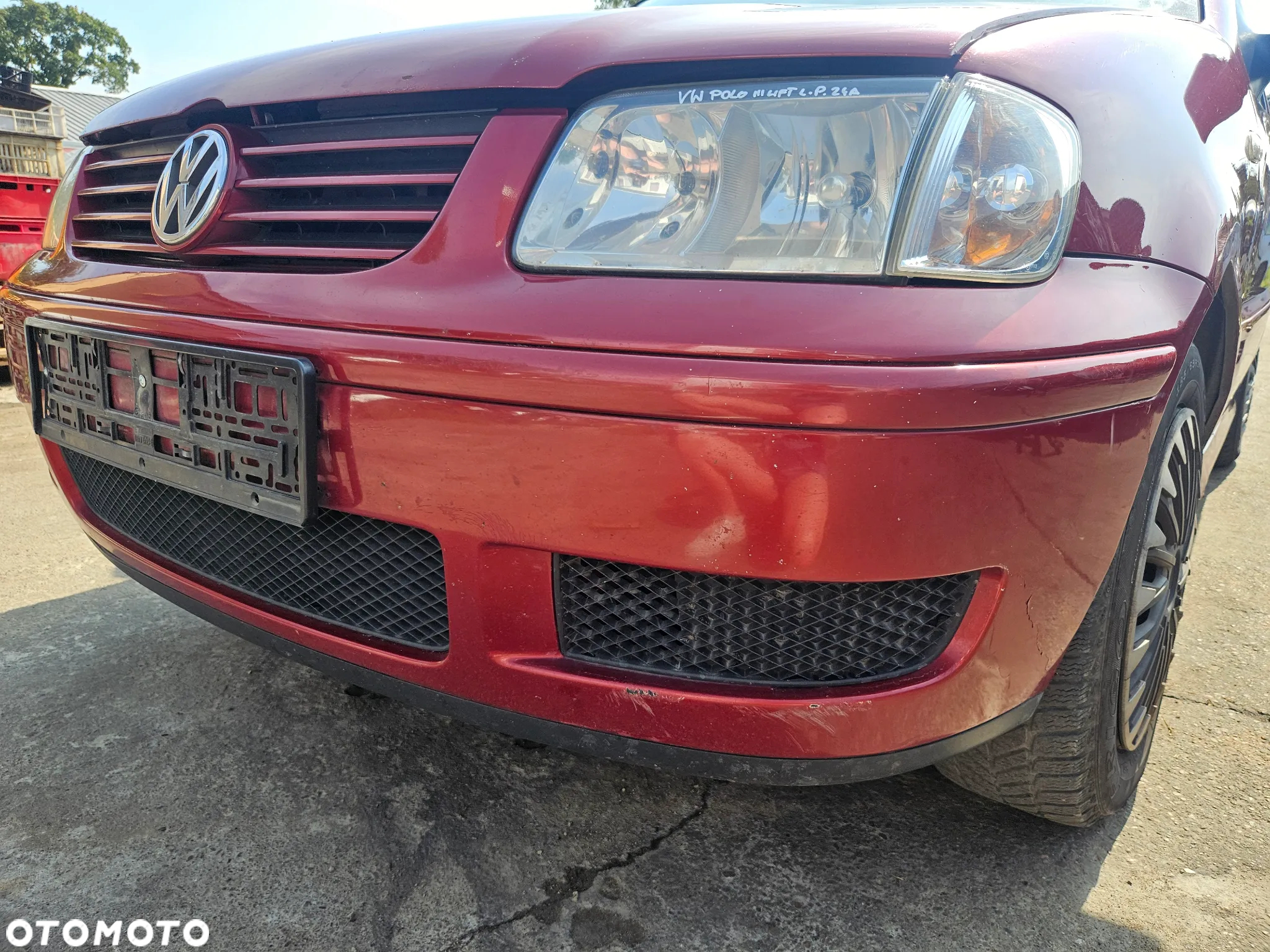VW POLO III LIFT 6N2 ZDERZAK PRZÓD PRZEDNI LC3KA PRZEDNIA - 10