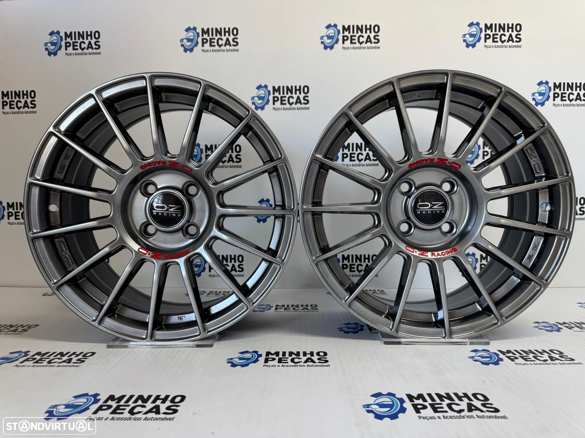 Jantes Look OZ Racing em 16 (4x100) Hyper Black - 1