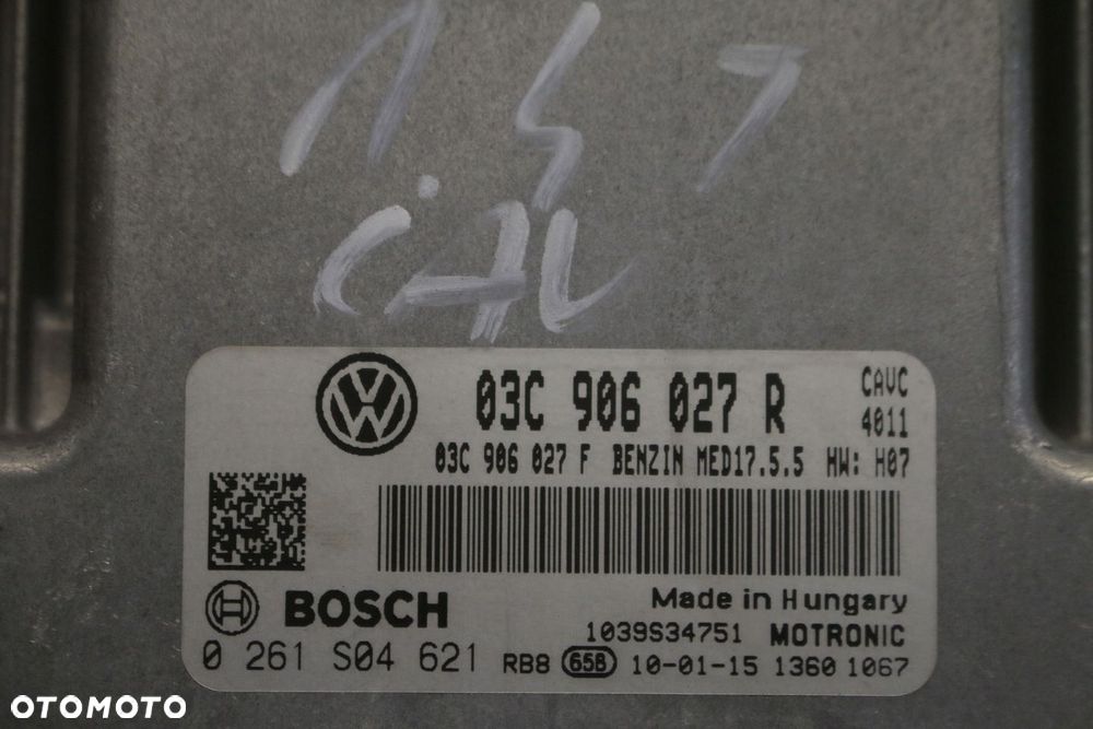 komputer silnika VW Golf VI 1.4 TSI 03C906027R - 4