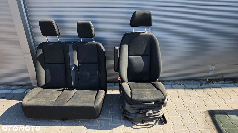 mercedes sprinter w907 w910 311 fotele przód przednie 1+2 oryginał europa - 2