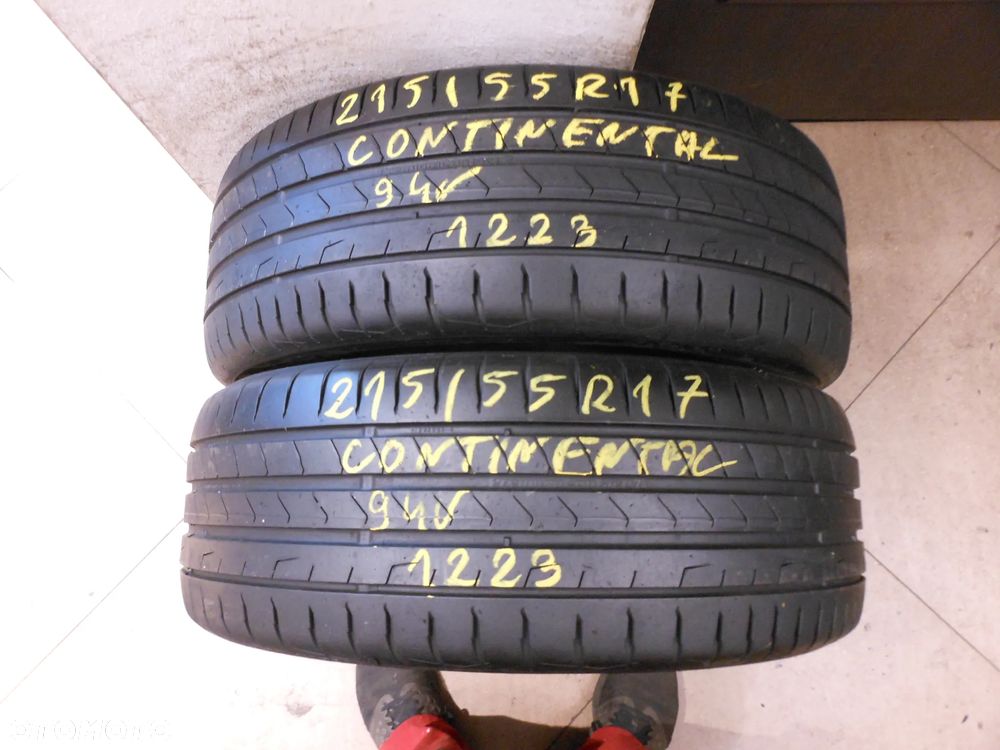 Opony 215/55r17 continental premium contact 7 6,5mm lato para - 1