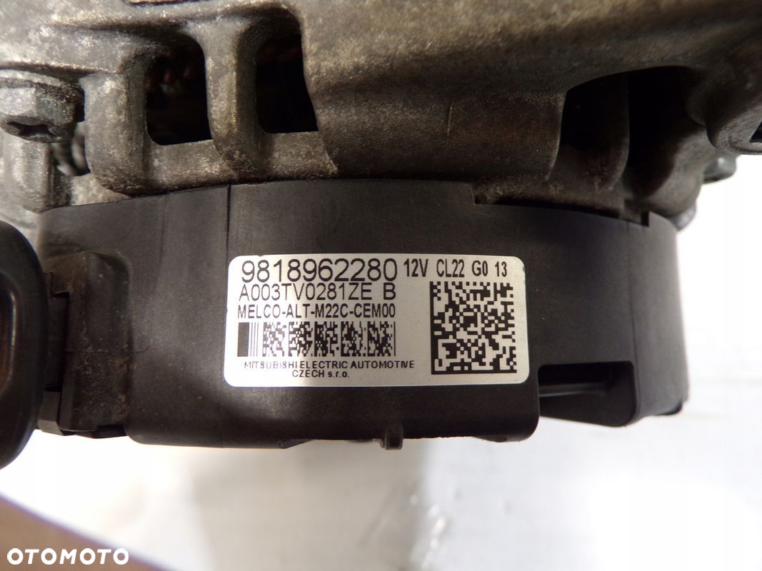JUMPER BOXER 2.0 2.2 16- ALTERNATOR 220A oryginalny EURO 6 - 8