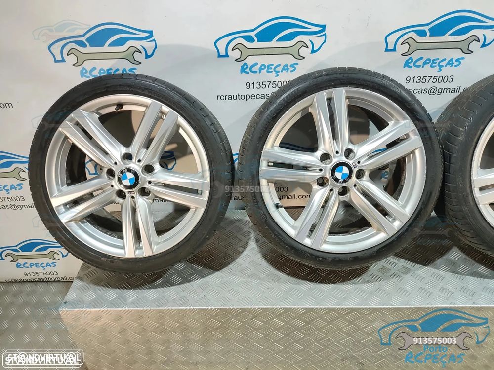 Conjunto Jantes 18" BMW Serie 1 Pack M - Style 386M - 7,5J | 8J | ET34 | ET37 | 5x120 - Originais | Jante | 36117845852 | 7845852 | 36117845853 | 7845853 | 245 35 18 | 225 40 18 | 5 x 120 | 18 Polegadas | Style 386 | F20 | F21 | F22 | F23 - 3