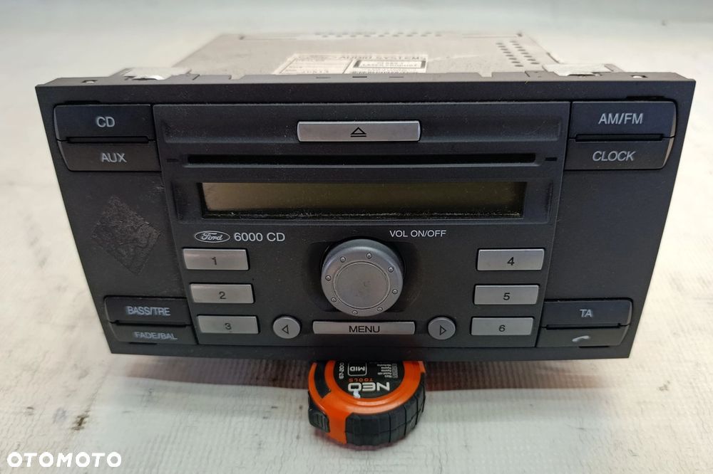 Focus Fiesta radio 6000CD kod Ford - 1