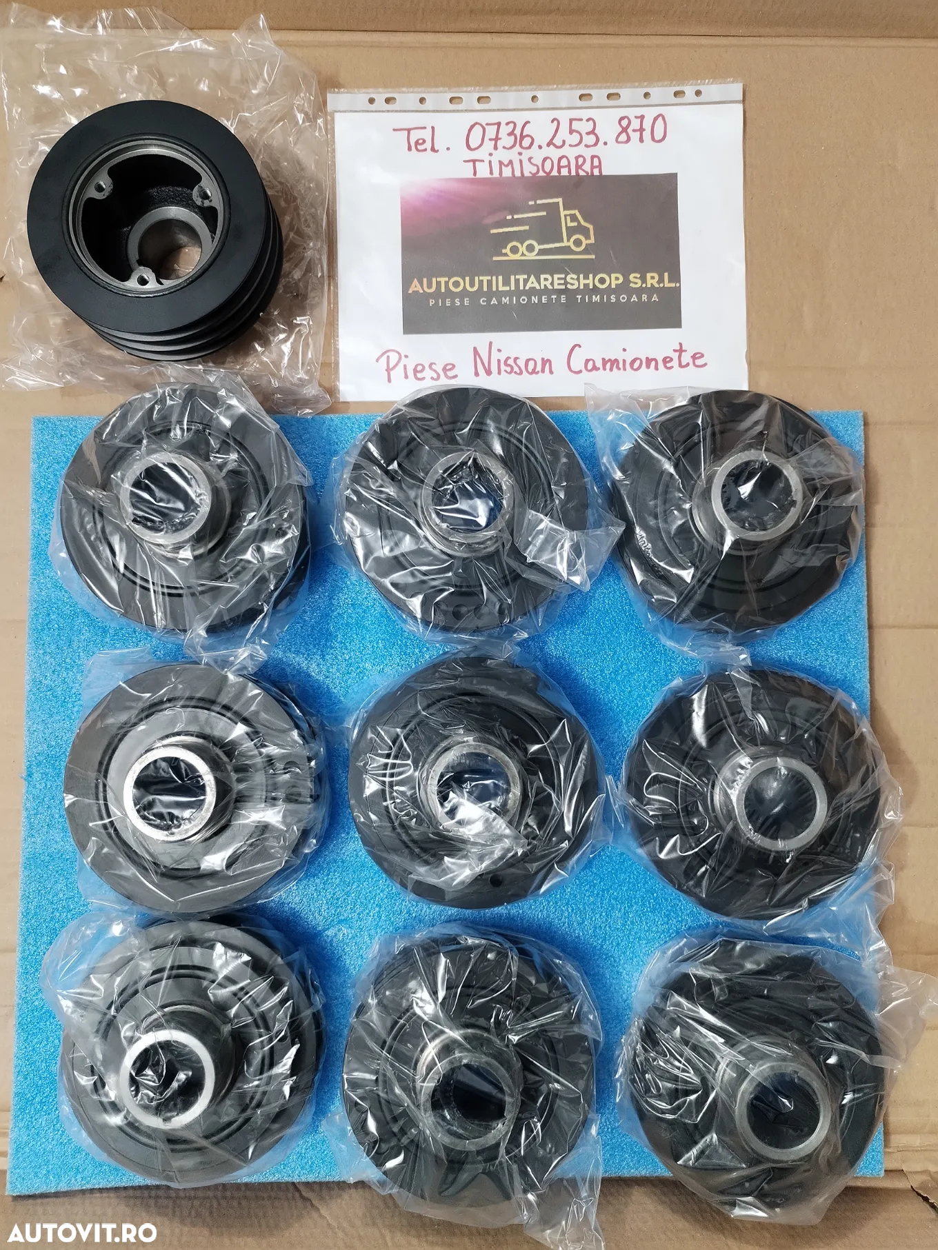 SET MOTOR NISSAN BD30D BD30TI ATLEON CABSTAR ECO-T100 TRADE L35 PISTOANE SEGMENTI CUZINETI VIBROCHEN ARBORE CHIULOASA - 37