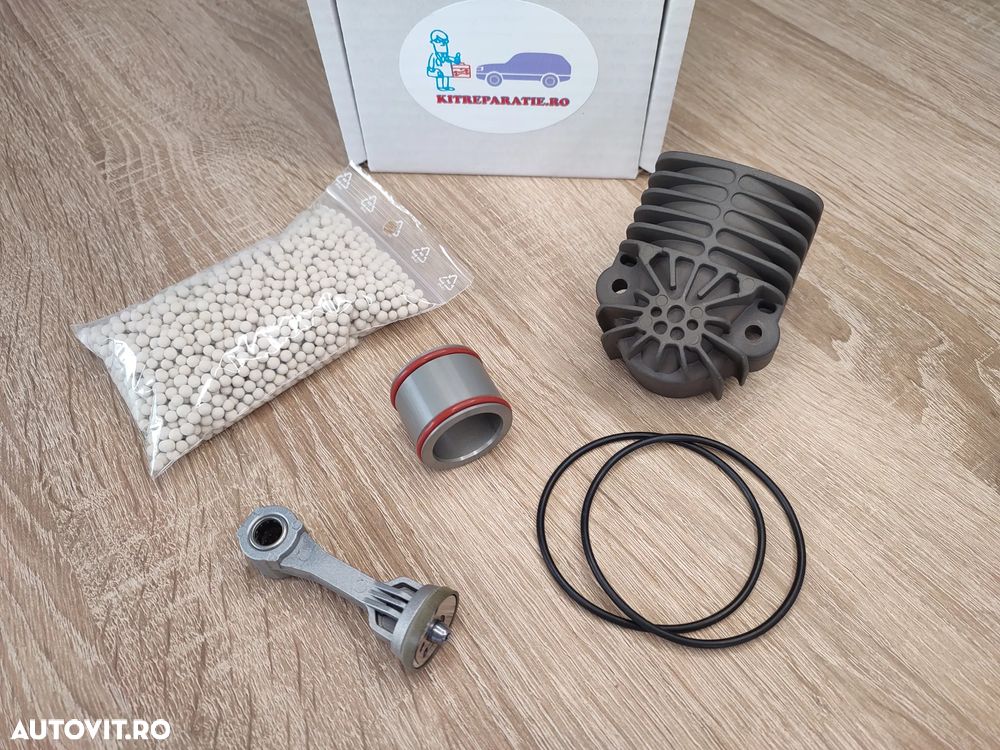 Compresor perne aer Audi VW BMW Porsche Tesla, kit reparatii, bloc valve, supape perne, piese noi suspensie pneumatica - 14