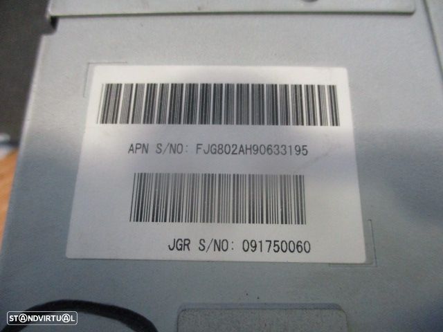 Display Relogio 9X2310E889AB JAGUAR XF 2009 3.0 D 240CV 4P PRETO Gps - 6