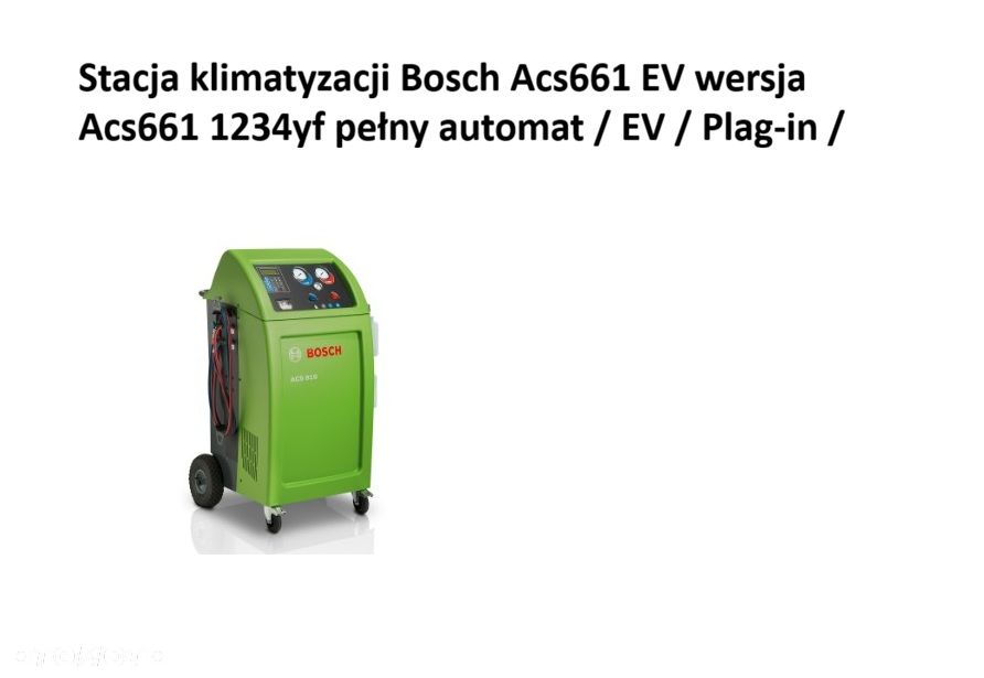 BAC 5100yf stacja klimatyzacji z analizatorem czynnika - 20