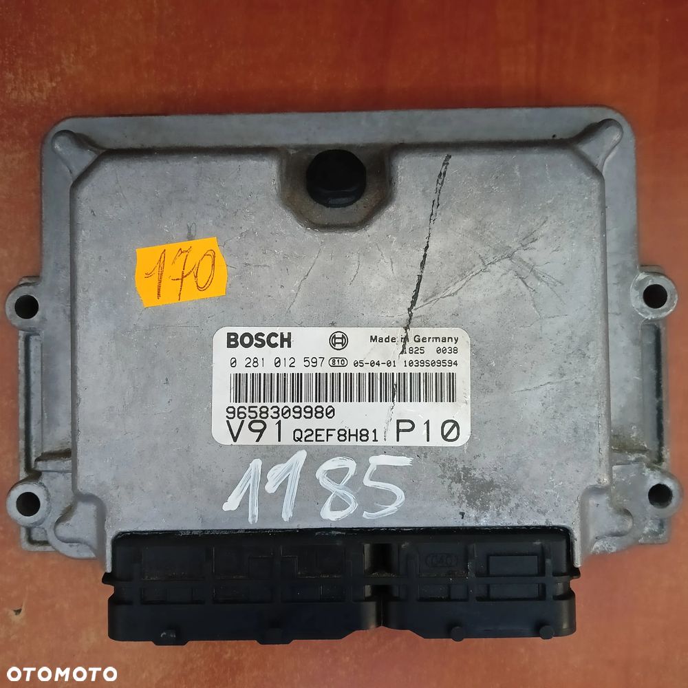 STEROWNIK SILNIKA 9658309980 FIAT DUCATO - 3