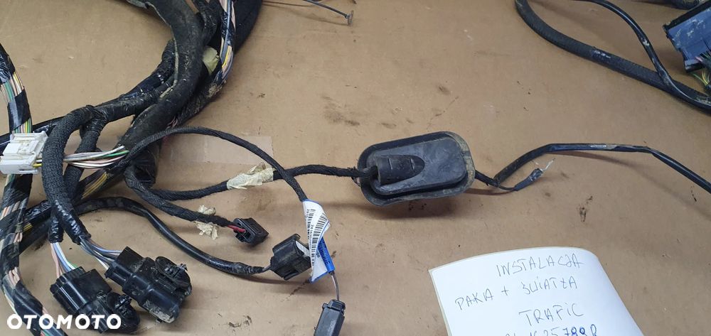 Wiązka instalacja paki świateł tył tylna Renault Trafic III Vivaro B 241635789R 93461788 - 7