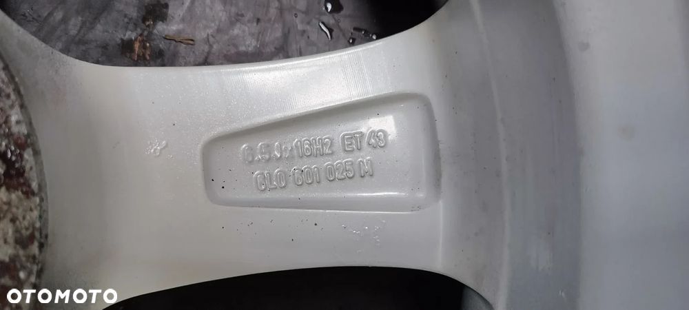 FELGI ALUMINIOWE 5x100 6.5J x16 CALI ET 43 fi 57.1 VW SEAT SKODA RONAL 4 SZTUKI KOMPLET - 9