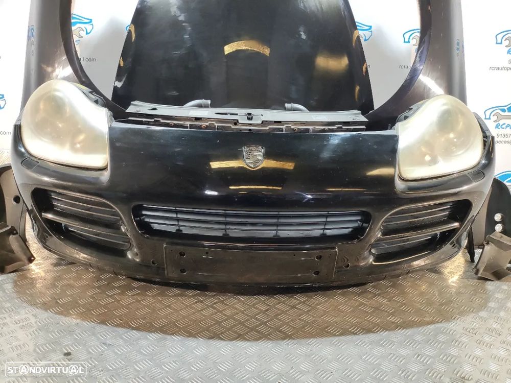 FRENTE COMPLETA PORSCHE CAYENNE 9PA CAPOT PARACHOQUES GUARDALAMAS OTICAS XENON RADIADOR VENTILADOR FRENTE FIBRA - 3