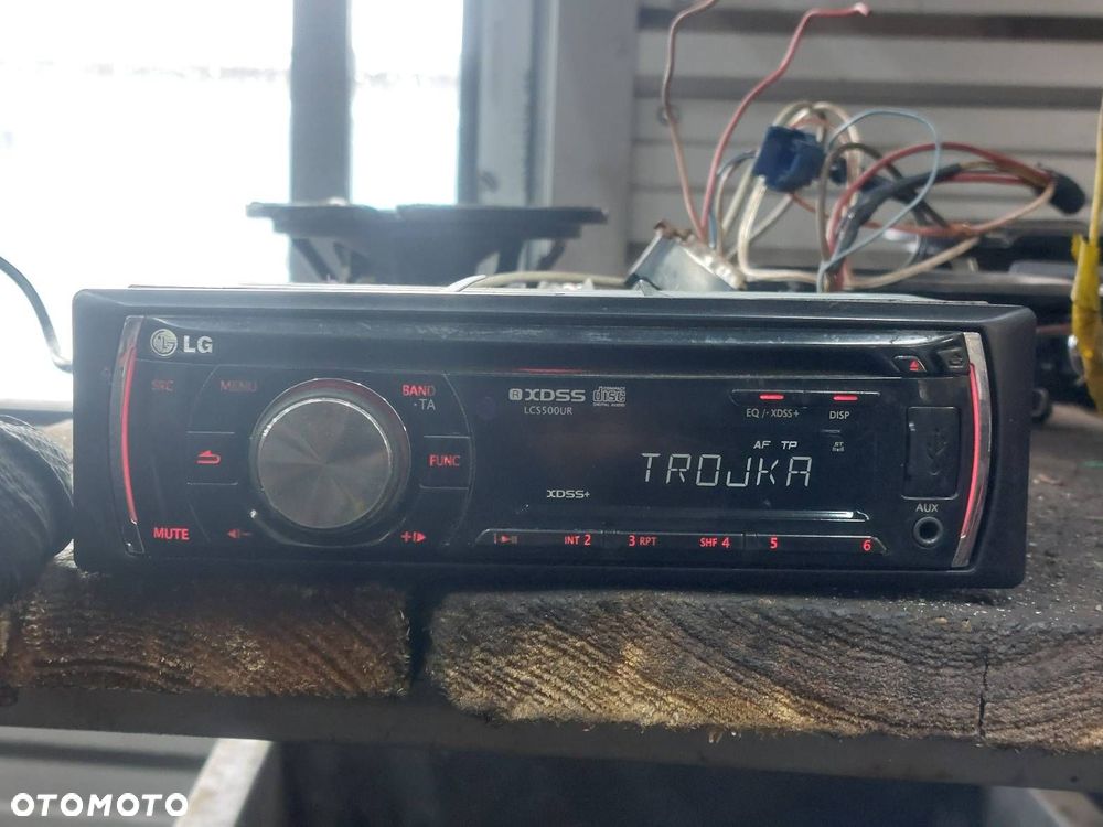 RADIO ODTWARZACZ SAMOCHODOWY 1 DIN LG LCS500UR CD USB AUX - 1