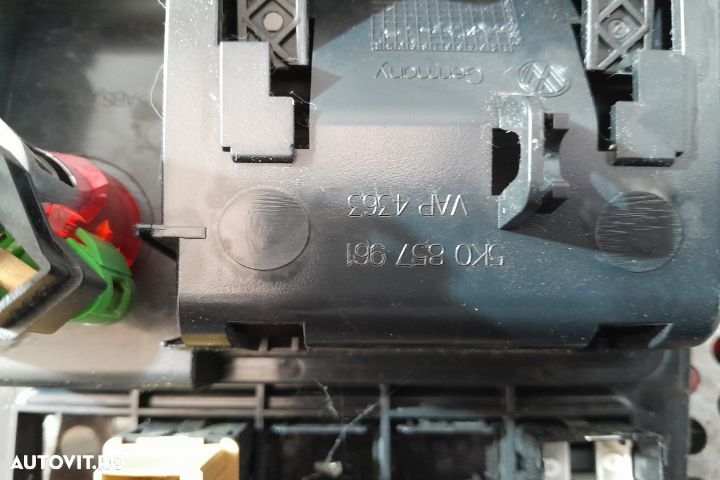 Scrumiera 5K0857961 Volkswagen VW Golf 6 [2008 - 2015] Plus minivan 1 - 1