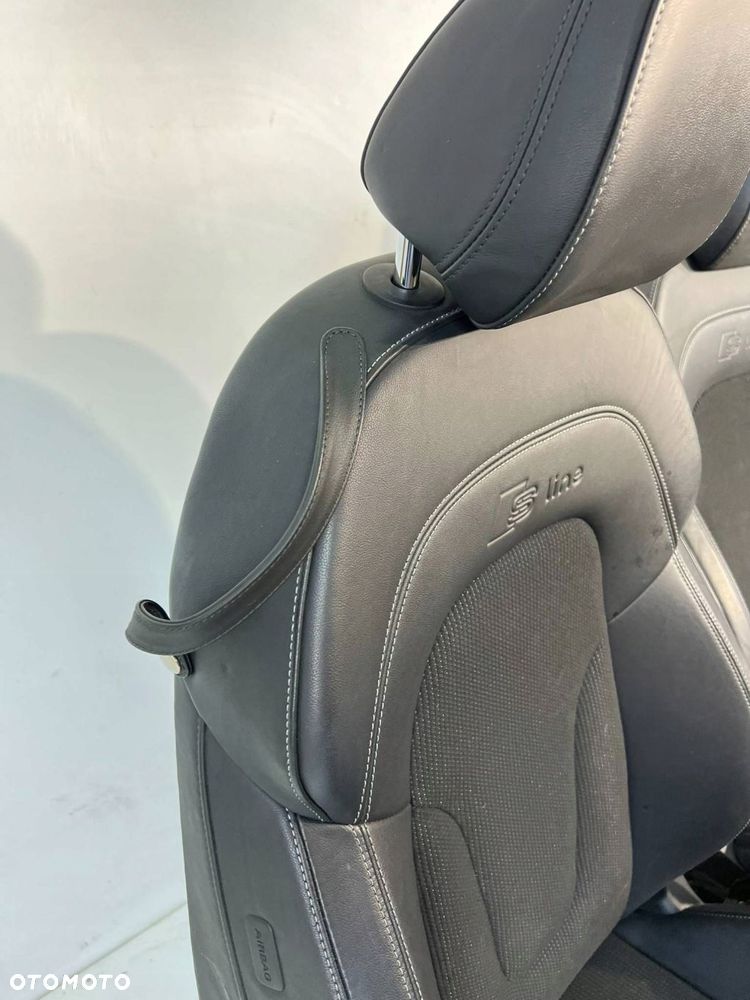 Fotele Boczki / Komplet Audi TT TTS Mk2 2014 Komplet EU GRZANE S-LINE - 12