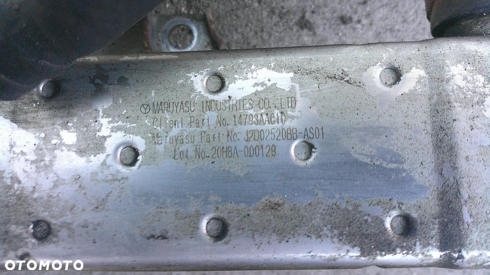 SUBARU FORESTER III 2.0D EGR CHŁODNICZKA SPALIN - 3
