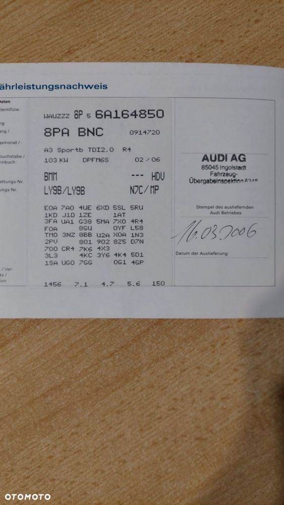 Audi A3 Sportback 2.0 TDI Ambiente - 33