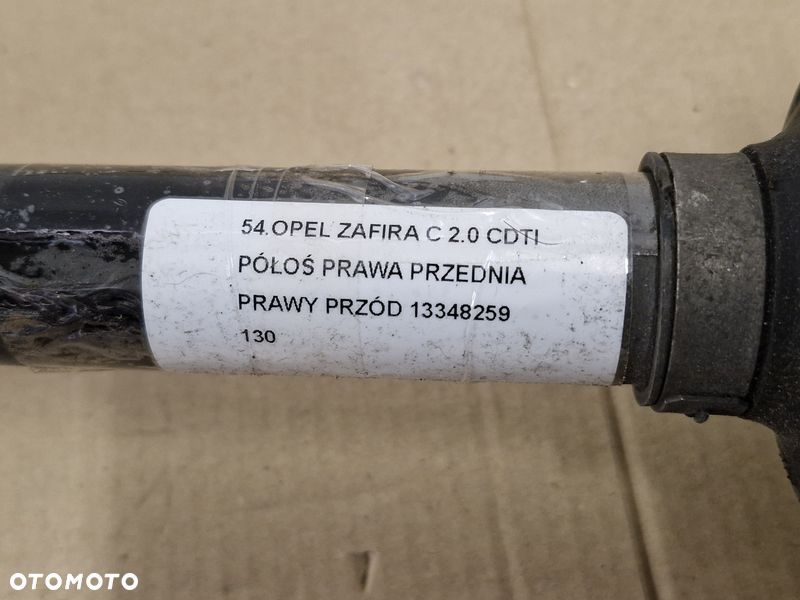 OPEL ZAFIRA C 2.0 CDTI PÓŁOŚ PRAWA PRZEDNIA PRAWY PRZÓD 13348259 - 6