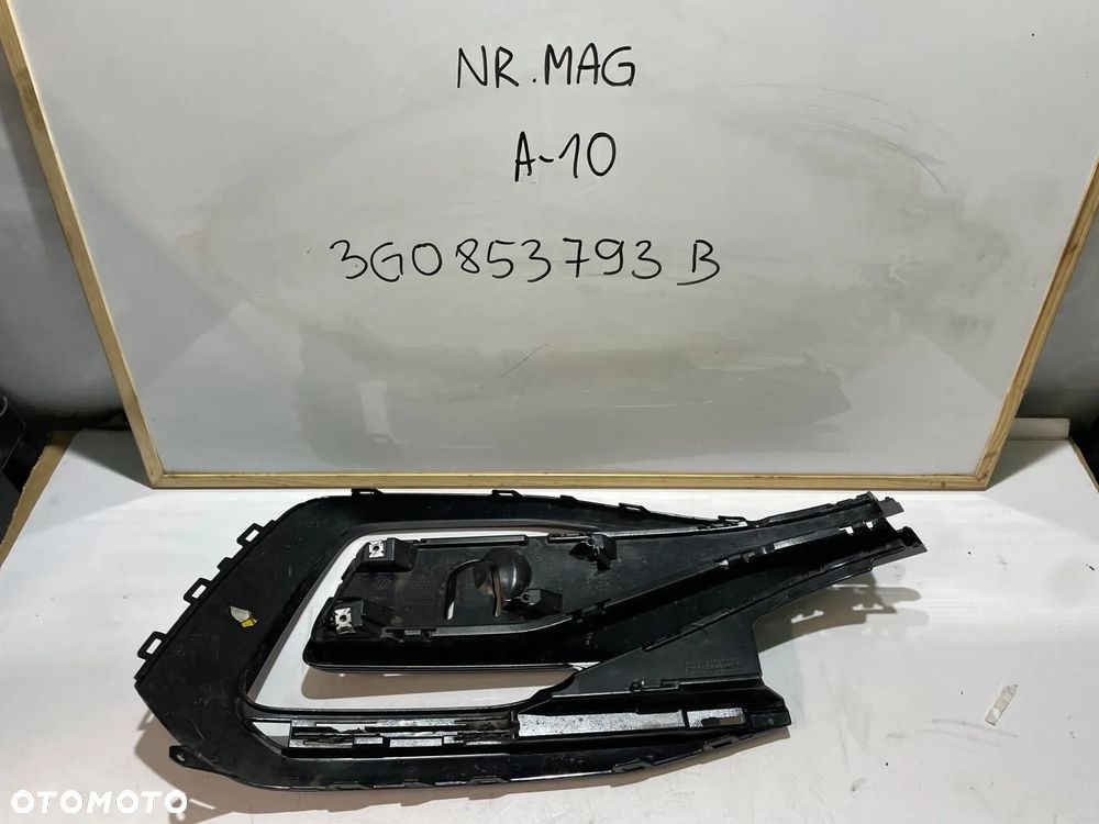 KRATKA ZDERZAKA LEWA PRZÓD VW PASSAT B8 R-LINE 3G0853793B - 2