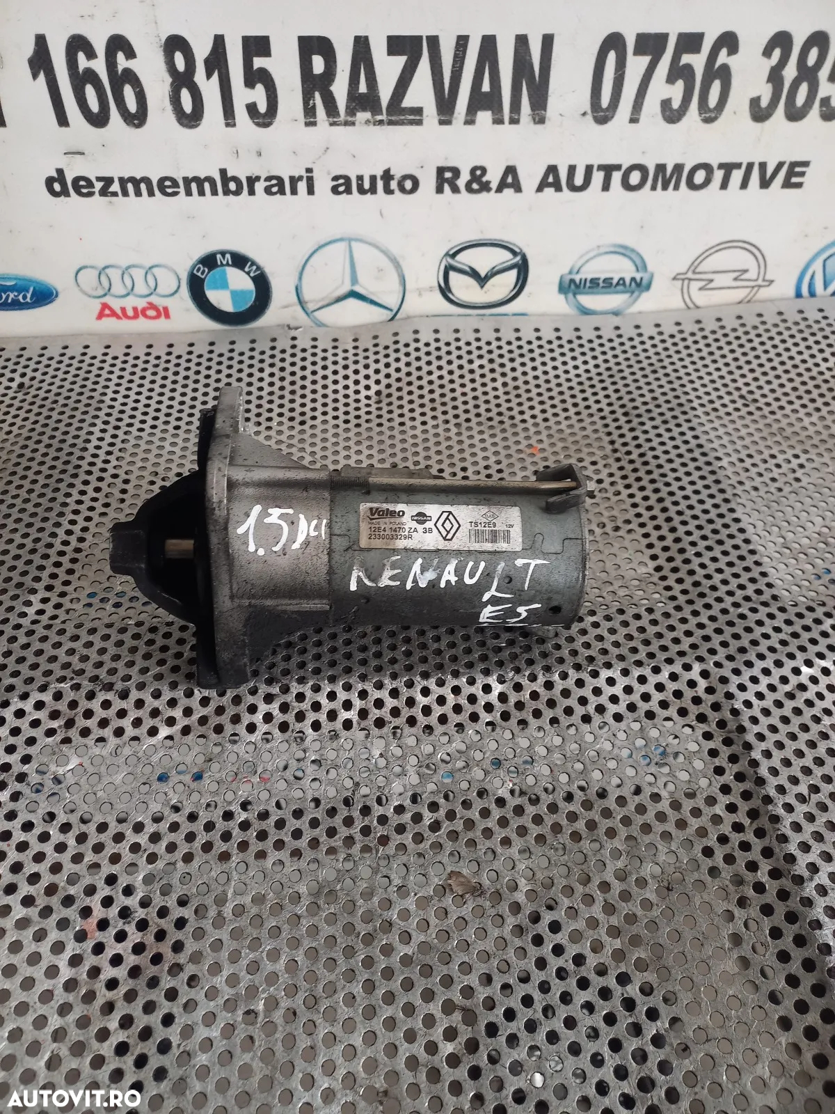 Electromotor Dacia Renault Nissan 1.5 Dci Euro 5 Motor K9K Duster Dokker Stepway Logan Megane 3 Qas - 4