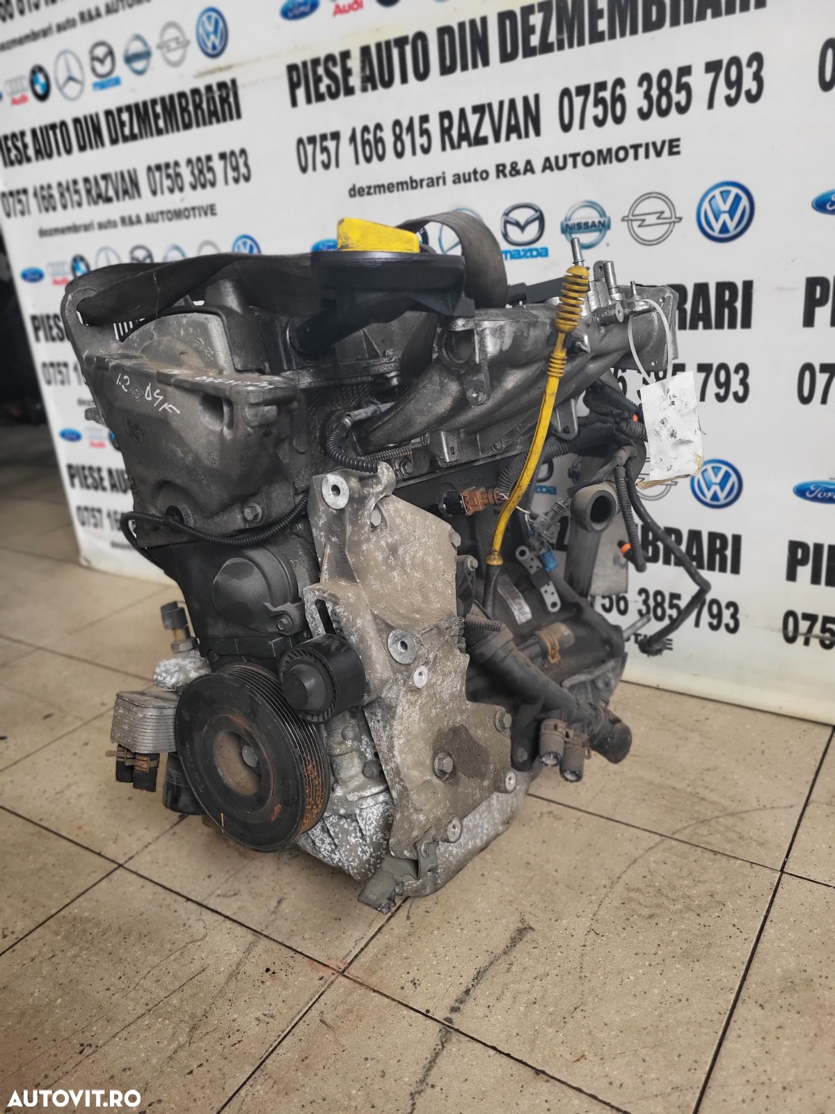 Motor 1.2 Benzina Renault Clio 3 Modus Twingo Dacia Cod Motor D4F784 Vandut De Firma Cu Garantie - 2