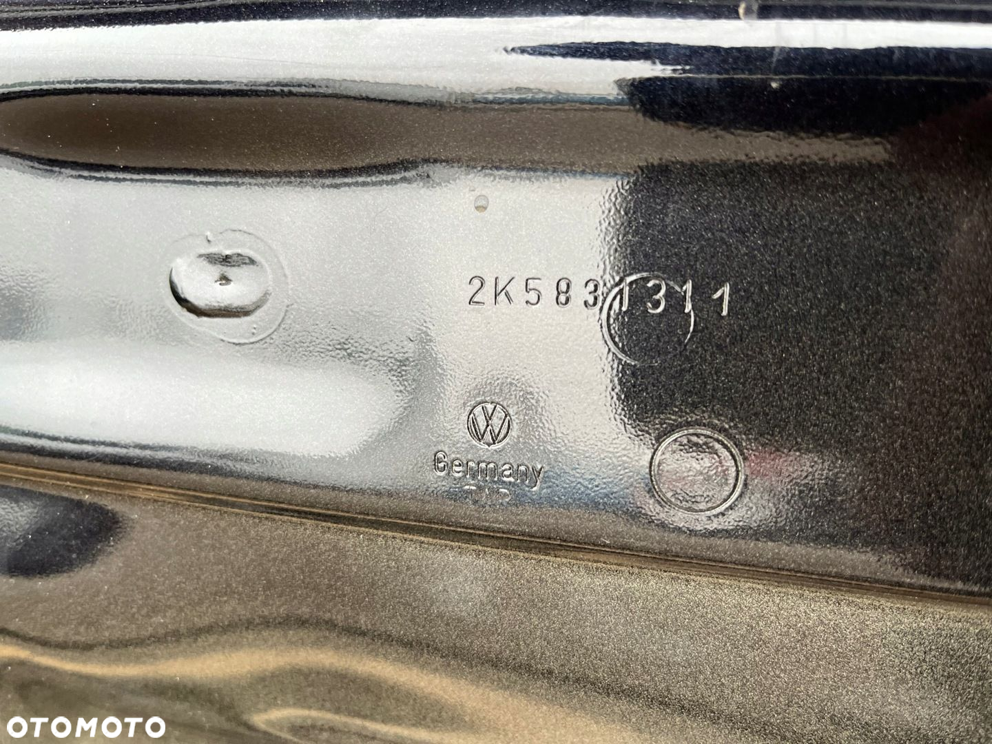 Drzwi lewe przednie VW CADDY 2K5 oryginał z listwa - 8