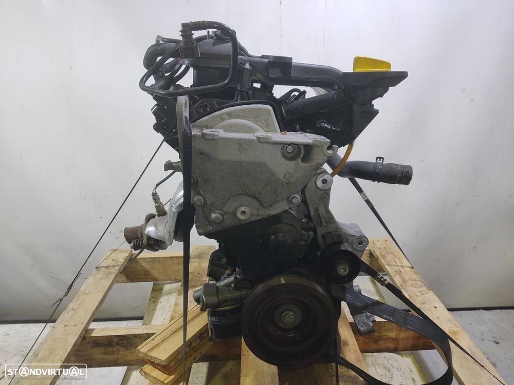 MOTOR COMPLETO RENAULT CLIO III 2010 -D4F740 - 4