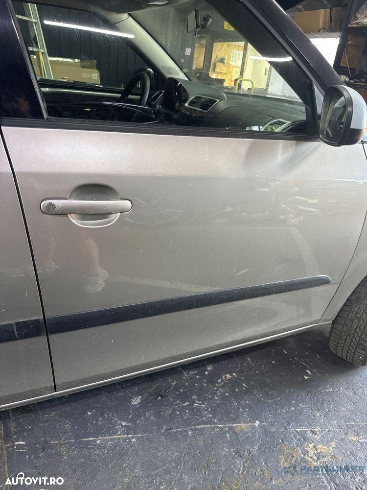 Usa portiera fata dreapta SKODA FABIA II 542 2006 - 2014 , gri LF8H - 4