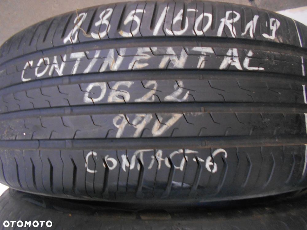 OPONY  235/50R19 CONTINENTAL ECO CONTACT 6 DOT 0622 / 2820 6.9MM - 2