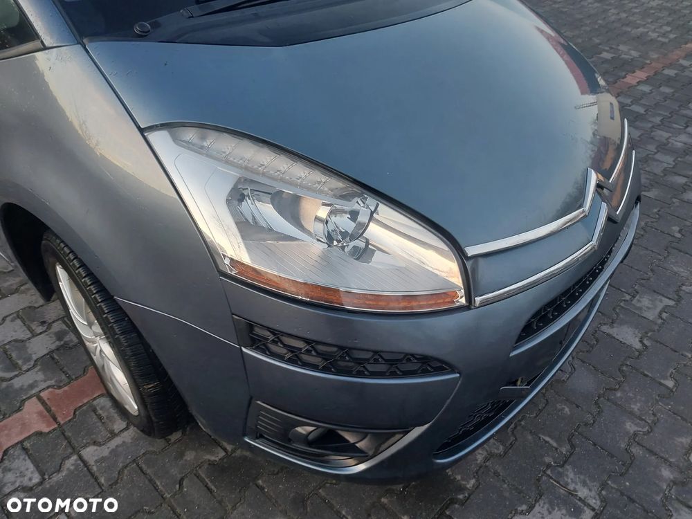 Przód KOMPLETNY Citroen C4 Picasso I 1 06-13 kolor EZWD pas przedni maska zderzak lampa lampy EU EUROPA błotnik 2x pas przedni wzmocnienie czołowe osłona atrapa halogen Komplet do założenia bez malowania - 1