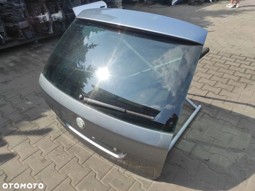 SKODA SUPERB 2 KOMBI KLAPA BAGAŻNIKA TYLNA SZYBA 3T9 LF8L 9157 WYSYŁKA !!!!!! - 3