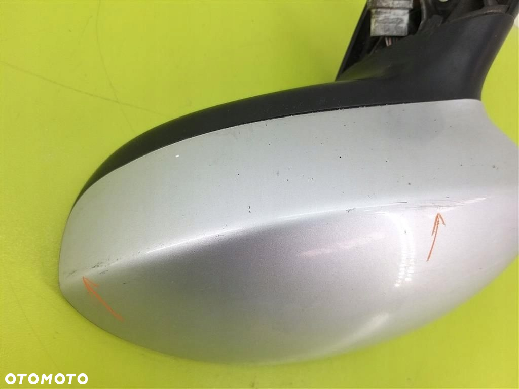 Lusterko lewe elektryczne Fiat Grande Punto  2005-2012 SREBRNE 7 PIN EUROPA - 2
