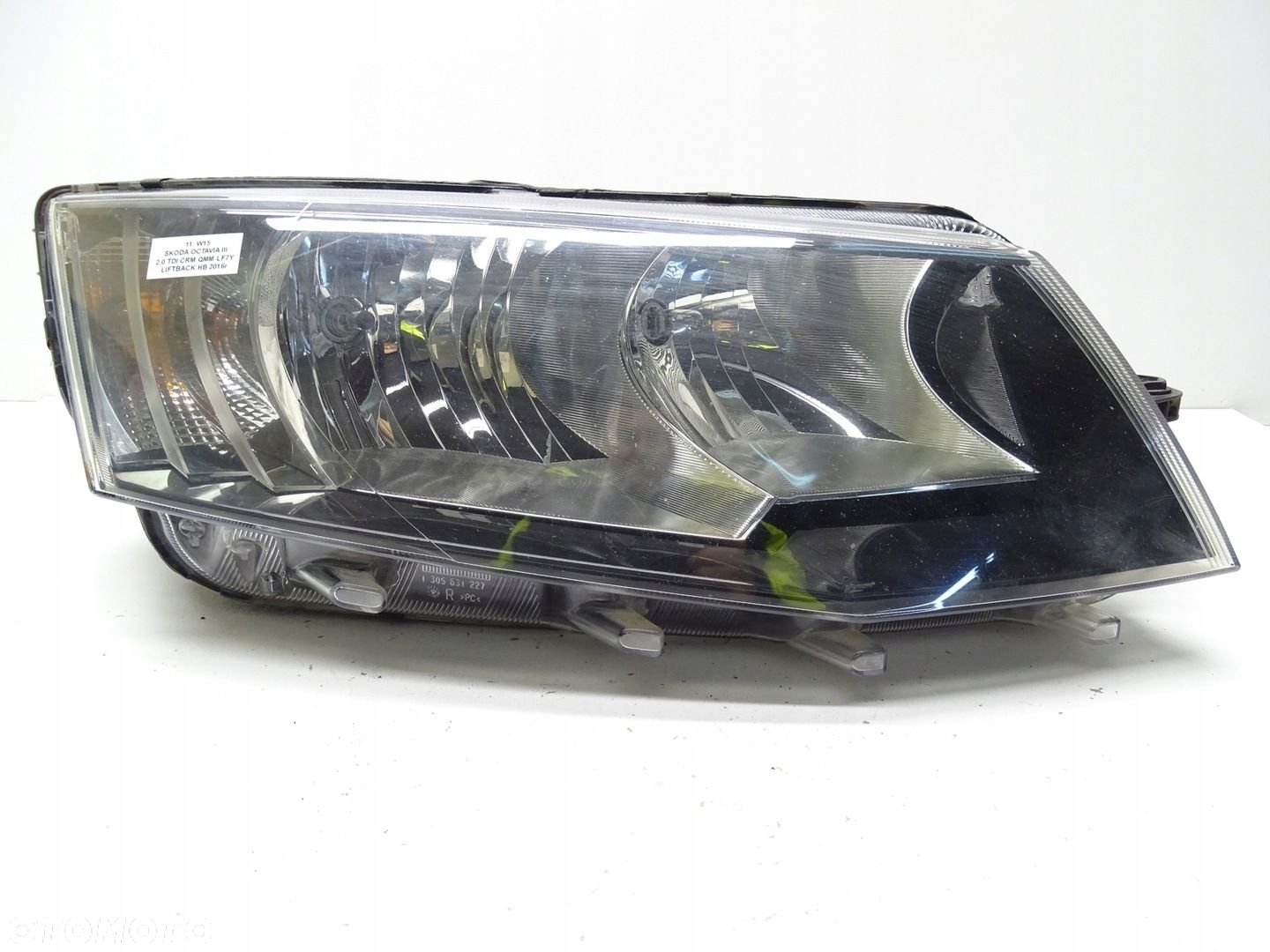 LAMPA REFLEKTOR PRAWA PRAWY PRZÓD PRZEDNIA SKODA OCTAVIA II LIFT 5E2941016 - 2