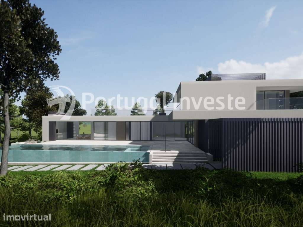Magnifico terreno de 1307 m2, com projecto aprovado moradia T6 com ... - Grande imagem: 5/30