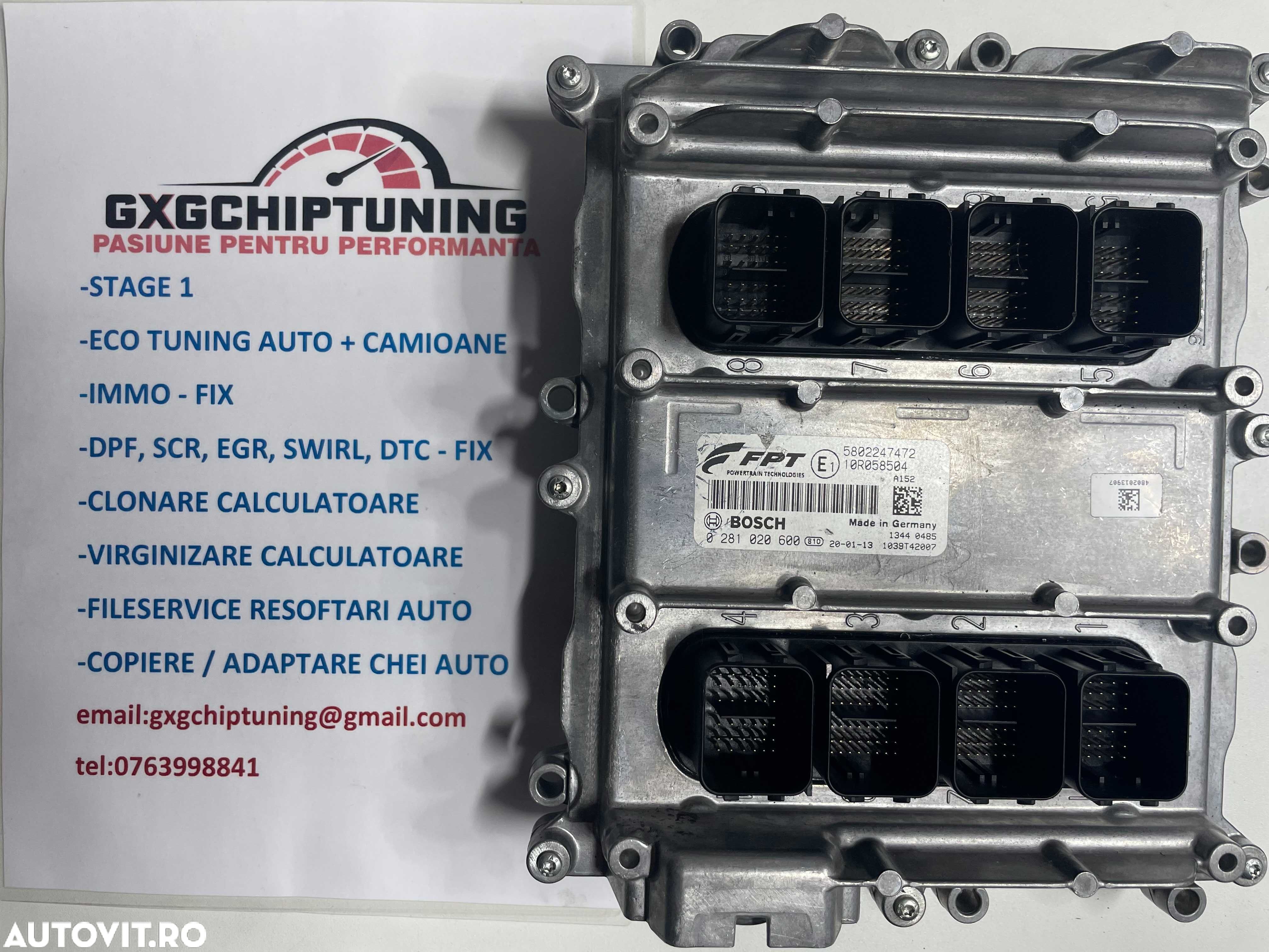 ECU Calculator motor CASE ECU 0281020600 5802247472 NOU - 1