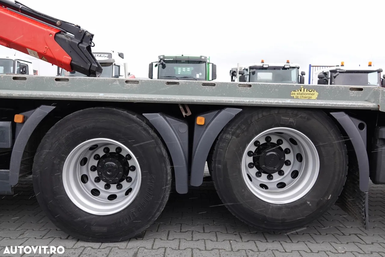 MAN TGS 35.360 / 8x2-4 / CAMION + HDS FASSI F165 A.2.22 / AXIE LIFTATOR / 4 AXI / GAMA HIDRAULICA / TROLIU / ASISTENTA RUTIERA - 21