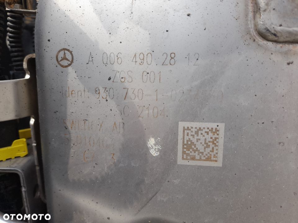 Tłumik wydech DPF katalizator Mercedes Actros MP4 - 3