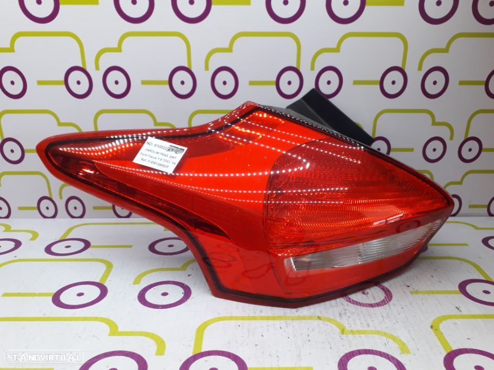 Farolim Esquerdo Ford Focus III 1.6 TDci 115 Cv de 2014 - Ref: F1EB13405CF - NO610022 - 2