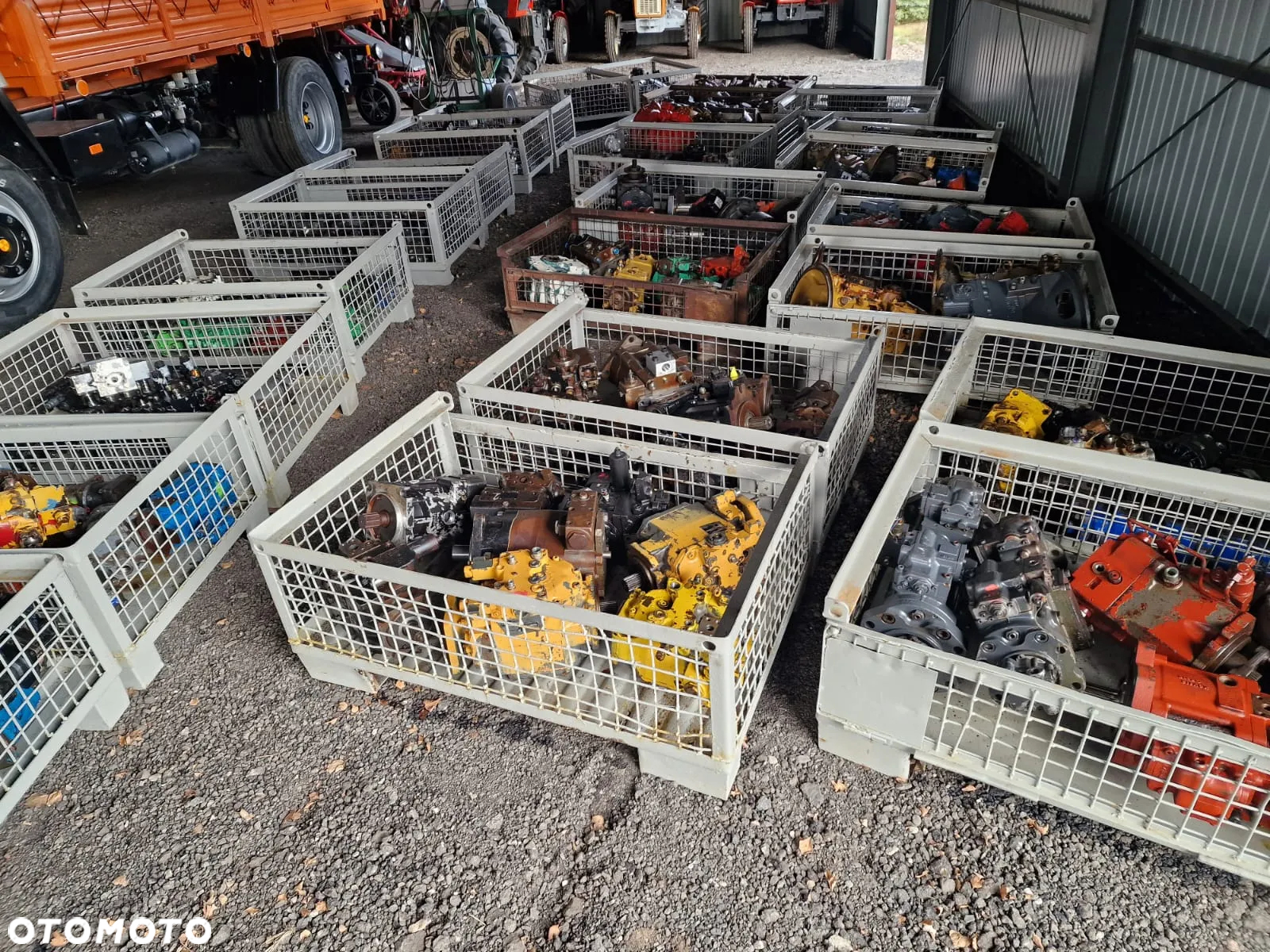 Pompa hydrauliczna silnik jazdy reduktor obrotu rozdzielacz hydrauliczny różne typy do ładowarek ładowarka wózków widłowych i innych maszyn - 3