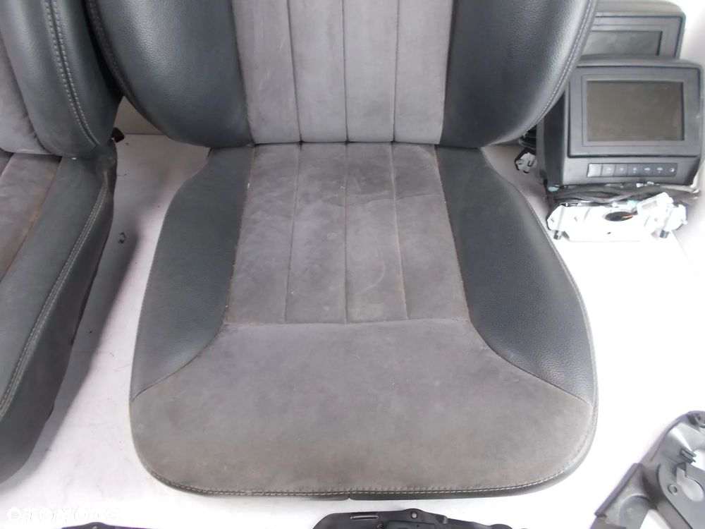 Zagłówek fotel tapicerka Mercedes ML W164 AMG osłona fotela - 2
