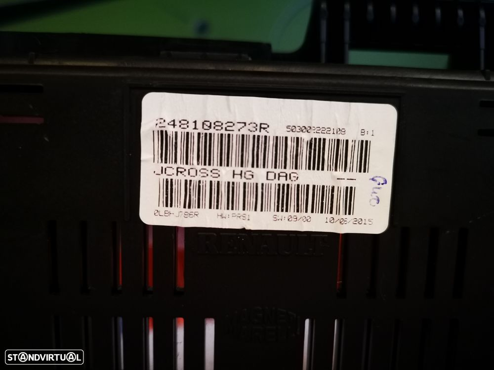 RENAULT SCENIC III / 3 QUADRANTE ECRA RADIO - Q022 - 8